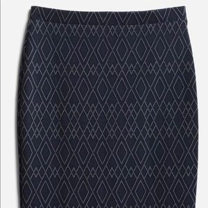 Leota Jacquard Knit Pencil Skirt
